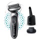 Braun Series 7 71-S7200cc Foil shaver Trimmer Black, Silver