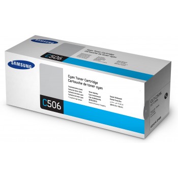Samsung CLT-C506L High-Yield Cyan Original Toner Cartridge