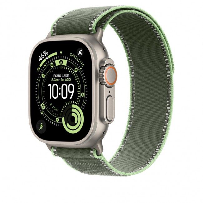 Apple MFT54ZM/A Smart Wearable Accessories Band Green Titanium, Polyester, Spandex, Nylon