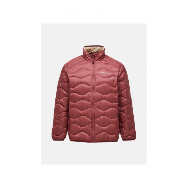 Kurtka puchowa m ska PEAK PERFORMANCE M Helium Down Jacket kolor czerwony - L