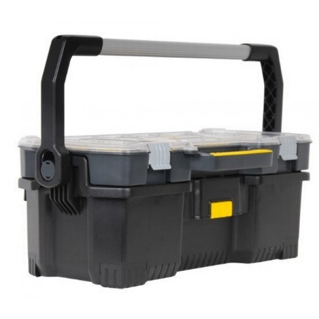 Stanley 1-97-514 small parts/tool box Black, Transparent
