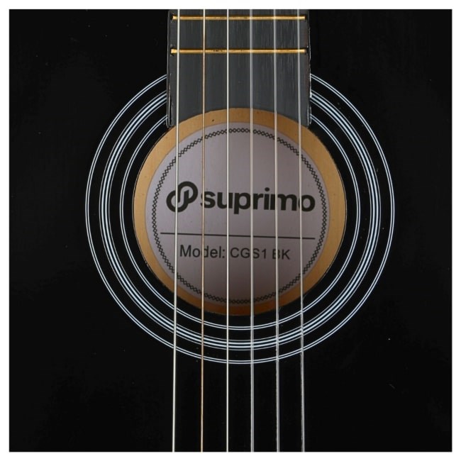 SUPRIMO CGS1 BK - classical guitar 4/4, black