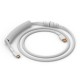 Glorious Gaming Glorious GMMK Coiled Cable Ghost White Glorious Gaming Glorious GMMK Coiled Cable Ghost White