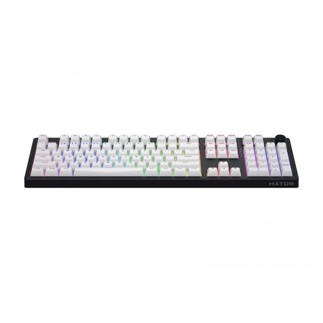 HATOR Skyfall Wireless 100 keyboard Gaming USB + RF Wireless + Bluetooth QWERTY US English Black, White