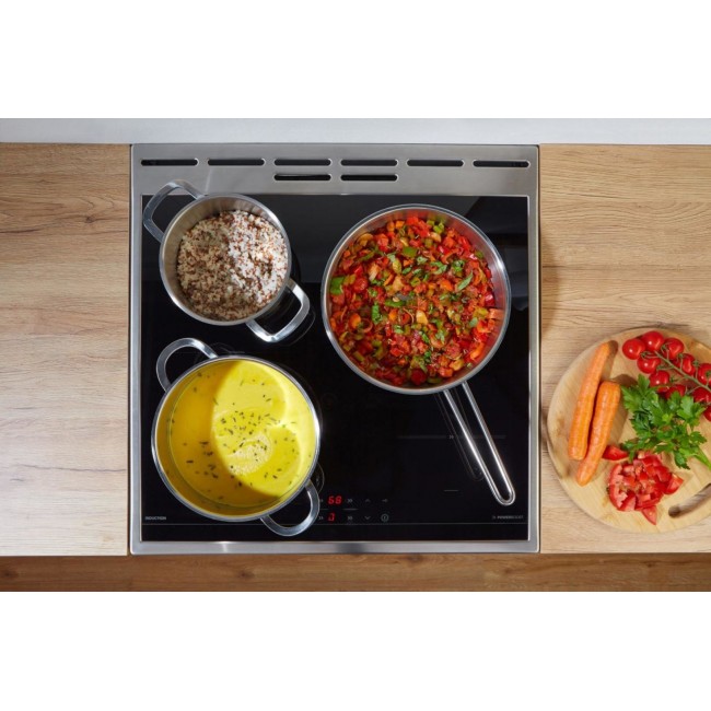 Gorenje GECS5B70CLI Freestanding cooker Electric Ceramic hob Beige