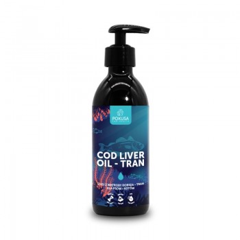 POKUSA Cod liver oil - cod liver oil for dogs and cats 250 ml