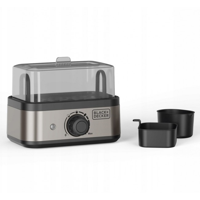 Black+Decker BXKS4800E 400 W 6-egg egg cooker Black+Decker BXKS4800E 400 W 6-egg egg cooker
