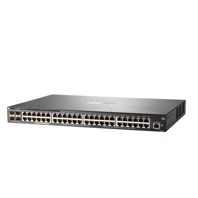 Aruba 2930F 48G PoE+ 4SFP+ Managed L3 Gigabit Ethernet (10/100/1000) Power over Ethernet (PoE) 1U Grey