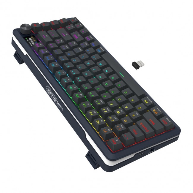 REDRAGON K708-RGB-PRO FLEKACT keyboard USB + RF Wireless + Bluetooth Black REDRAGON K708-RGB-PRO FLEKACT keyboard USB + RF Wireless + Bluetooth Black