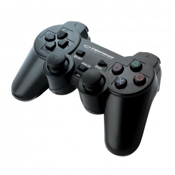 Esperanza EG106 Gaming Controller Joystick PC,Playstation 2,Playstation 3 Analogue / Digital USB 2.0 Black