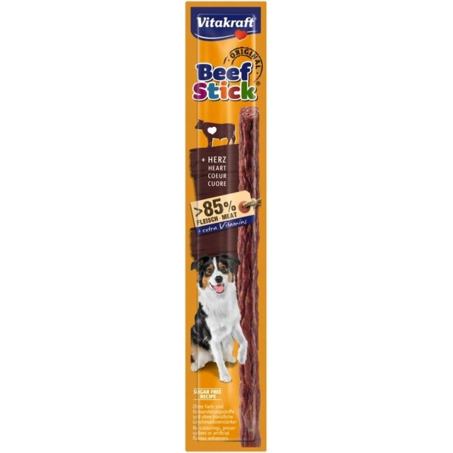 VITAKRAFT Beef Stick Beef hearts - dog treat - 12g