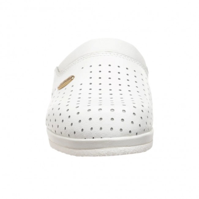Scholl Clog Backguard - women's white clogs, size 37 Scholl Clog Backguard - women's white clogs, size 37