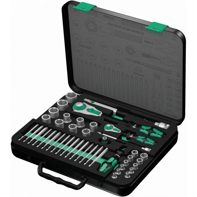 Wera 8100 SA/SC 2 Zyklop Set Ratchet screwdriver Wera 8100 SA/SC 2 Zyklop Set Ratchet screwdriver