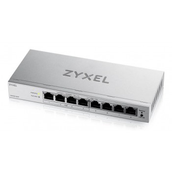 Zyxel GS1200-8HPV3 Managed L2 Gigabit Ethernet (10/100/1000) Power over Ethernet (PoE) Desktop Grey