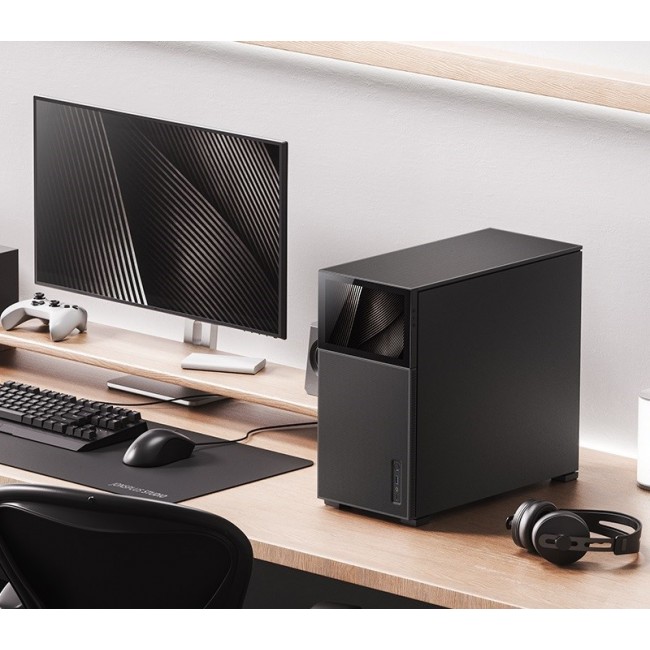Jonsbo D41 MESH Screen ATX Case, Tempered Glass - black
