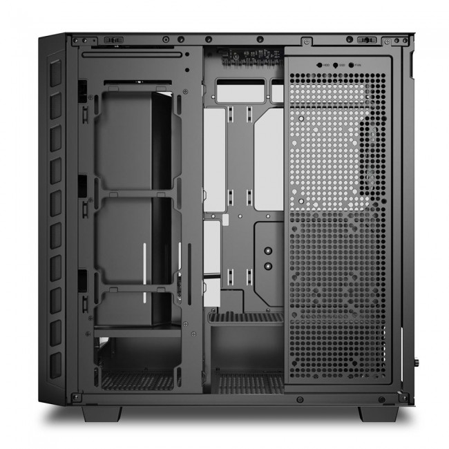 Sharkoon REBEL C80G RGB Midi Tower Black
