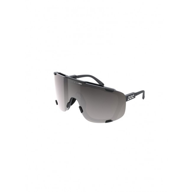 Okulary rowerowe POC Devour Mid czarne cat.3 - TU