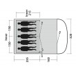 Outwell Sky 5 5 person(s) Blue Tunnel tent Outwell Sky 5 5 person(s) Blue Tunnel tent