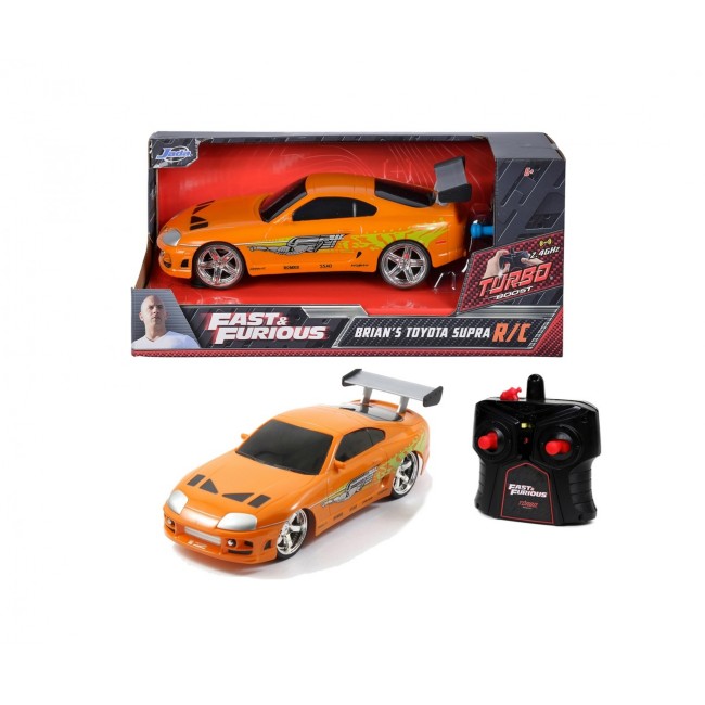 Jada Toys Jada RC F&F Brians Toyota 1:24 Radio-Controlled (RC) model On-road racing car Electric engine