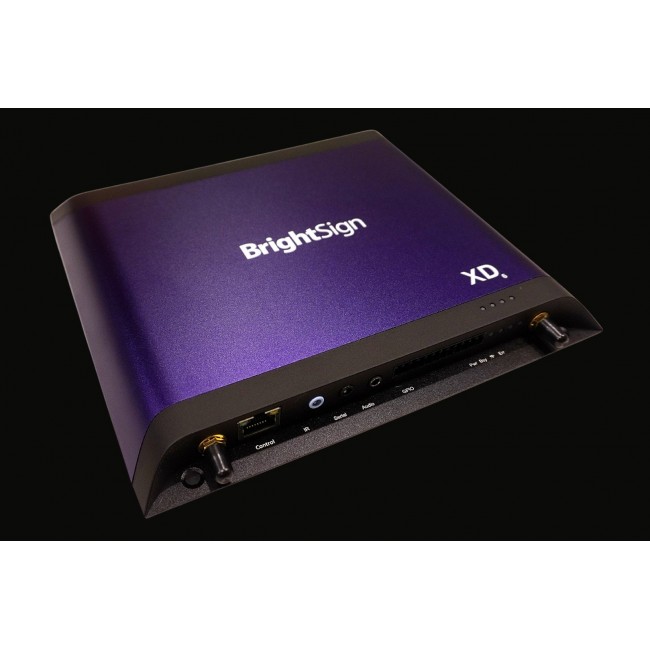 BrightSign XD236 digital media player Blue 4K Ultra HD Wi-Fi