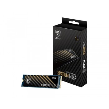 MSI SPATIUM M452 PCIE 4.0 NVME M.2 1TB internal solid state drive PCI Express 4.0 3D NAND