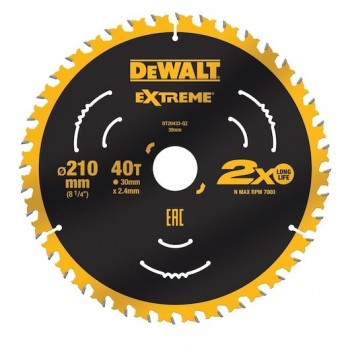 Circular saw blade 210x30/40 teeth