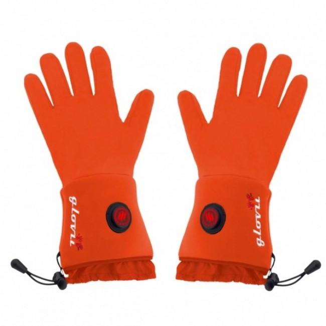 Glovii Universal Heated Gloves Red S-M