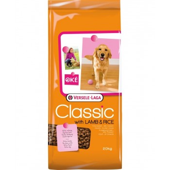 VERSELE-LAGA Classic Lamb & Rice - dry dog food - 20 kg