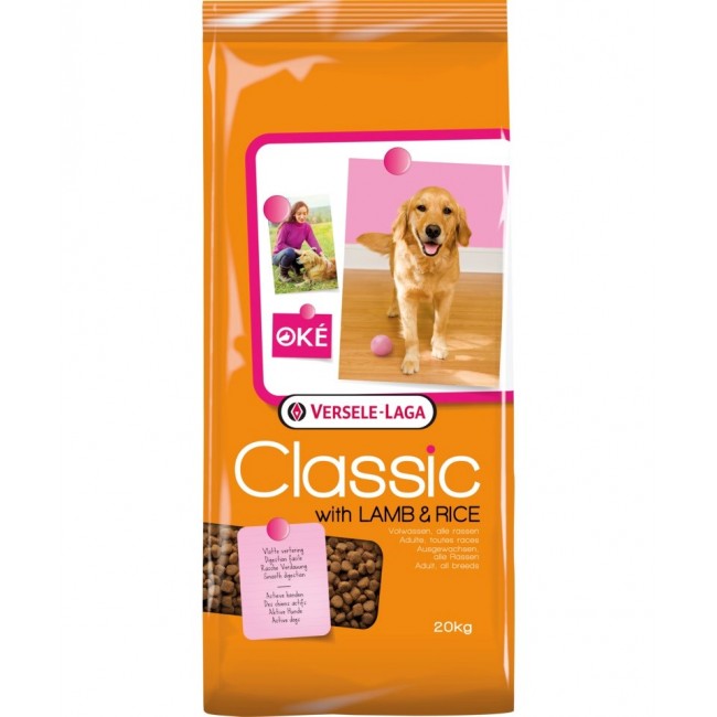 VERSELE-LAGA Classic Lamb & Rice - dry dog food - 20 kg VERSELE-LAGA Classic Lamb & Rice - dry dog food - 20 kg