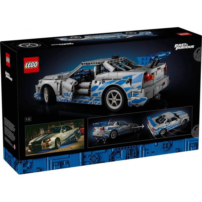 LEGO TECHNIC 42210 2 Fast 2 Furious Nissan Skyline GT-R (R34) LEGO TECHNIC 42210 2 Fast 2 Furious Nissan Skyline GT-R (R34)