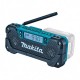 Makita MR052 radio Worksite Analog & digital Black, Blue Makita MR052 radio Worksite Analog & digital Black, Blue