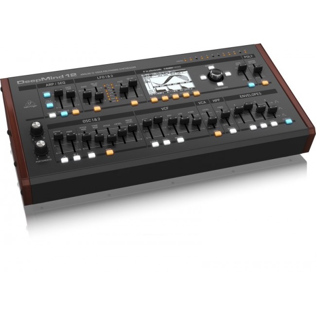 Behringer Deepmind 12D Analog synthesizer Black Behringer Deepmind 12D Analog synthesizer Black