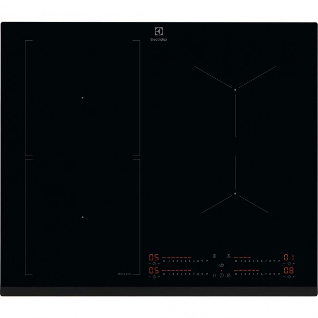 Electrolux Serie 700 EIS62453 Black Built-in 60 cm Zone induction hob 4 zone(s) Electrolux Serie 700 EIS62453 Black Built-in 60 cm Zone induction hob 4 zone(s)