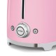 Smeg 50's Style Toaster TSF02PKEU Pink Smeg 50's Style Toaster TSF02PKEU Pink