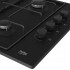 Beko HIBG64120SB hob Black Built-in 60 cm Gas 4 zone(s)