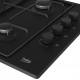 Beko HIBG64120SB hob Black Built-in 60 cm Gas 4 zone(s) Beko HIBG64120SB hob Black Built-in 60 cm Gas 4 zone(s)