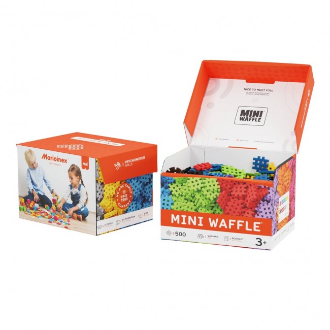 MARIOINEX Mini Waffle Building Blocks, 500 pieces MARIOINEX Mini Waffle Building Blocks, 500 pieces