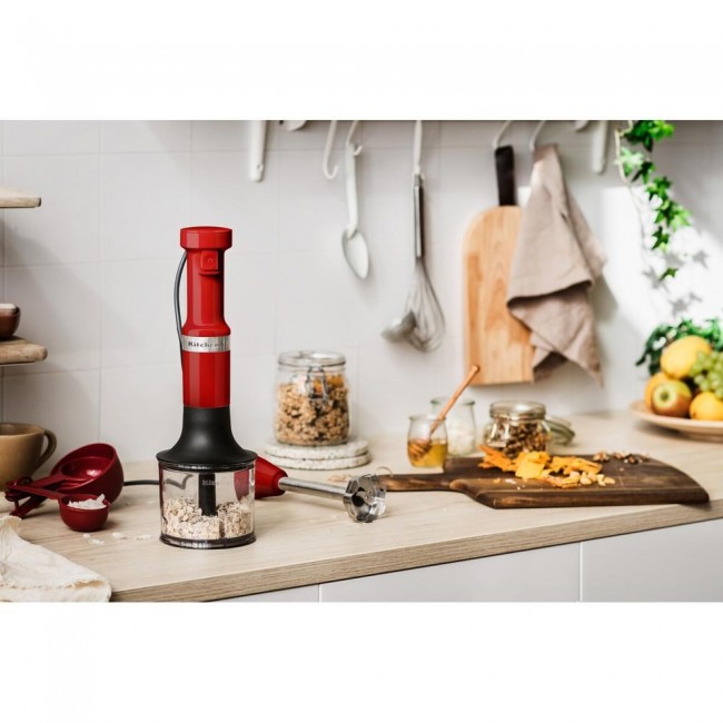 KitchenAid 5KHBV83 1 L Immersion blender 180 W Red