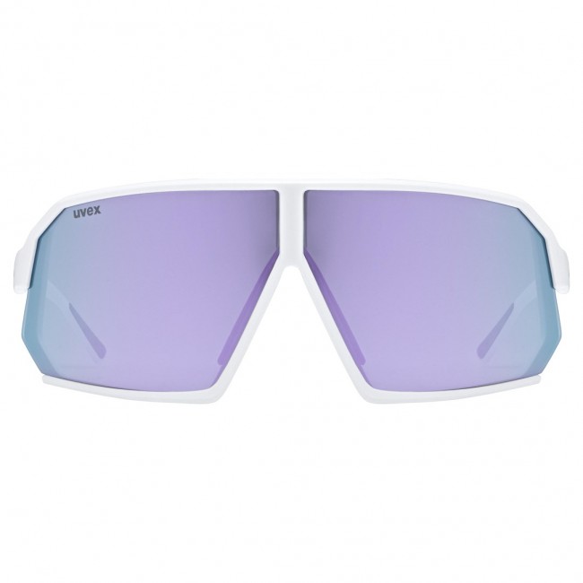 Uvex sportstyle 237 Multi-sport glasses Unisex Semi rimless White