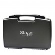 Stagg SUW 50 HH FH EU UHF true diversity wireless headset system with 2 channels Black