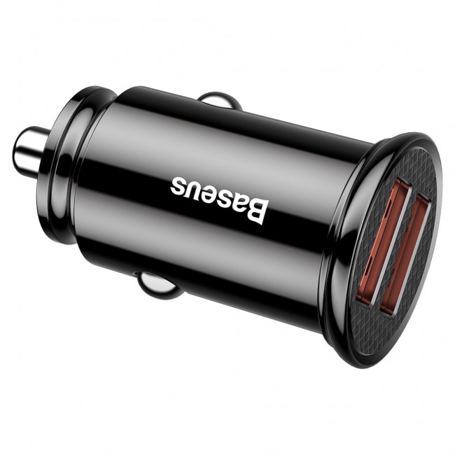 Baseus AB30BK mobile device charger Black Auto