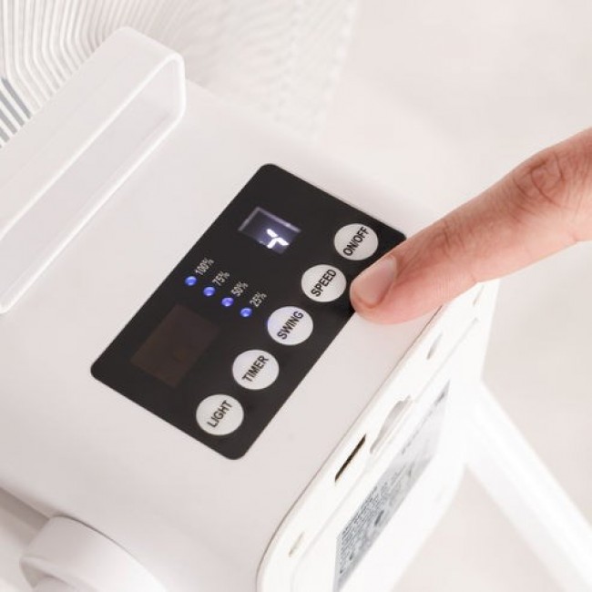 Taurus 4-in-1 cordless fan Boreal 16CR Go 35 W 40 cm
