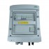 Switchgear attached DCAC hermetic IP65 EMITTER with Noark 1000V type 2 DC surge arrester, 1 x PV string, 1 x MPPT // og. AC Noark Type 2, 10A 3-F, RCD Type A 40A/300mA