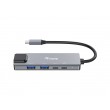 Equip 5 in 1 Multifunctional Adapter, 2.5GbE, USB-A x 2, USB-C x 1, USB-C , 100W USB PD Equip 5 in 1 Multifunctional Adapter, 2.5GbE, USB-A x 2, USB-C x 1, USB-C , 100W USB PD