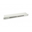 Equip 327316 Premium 16-Port Cat.5e Shielded Patch Panel, Light Grey Equip 327316 Premium 16-Port Cat.5e Shielded Patch Panel, Light Grey