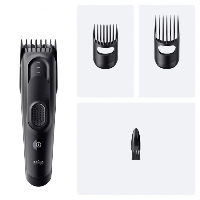Braun HC5530 hair trimmers/clipper Black 17 Nickel-Metal Hydride (NiMH) Braun HC5530 hair trimmers/clipper Black 17 Nickel-Metal Hydride (NiMH)