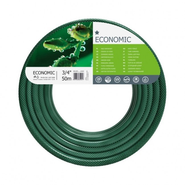 CELLFAST GARDEN HOSE ECONOMIC SIZE: 3/4