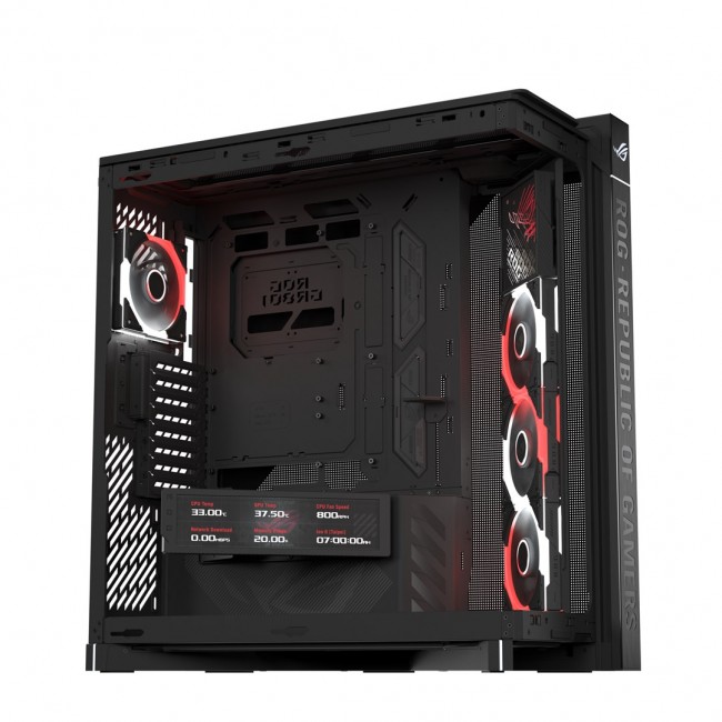 ASUS ROG CRONOX GR801 CURVE TG ARGB BLACK Midi Tower