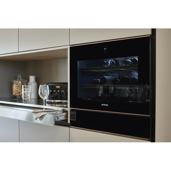 Smeg 50's Style Toaster TSF01BLEU Black