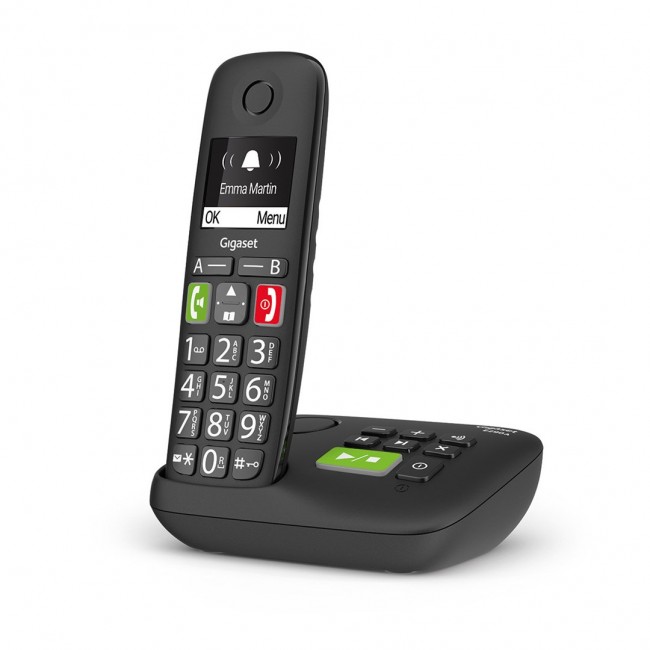 Gigaset E290A Cordless Phone with Answering Machin